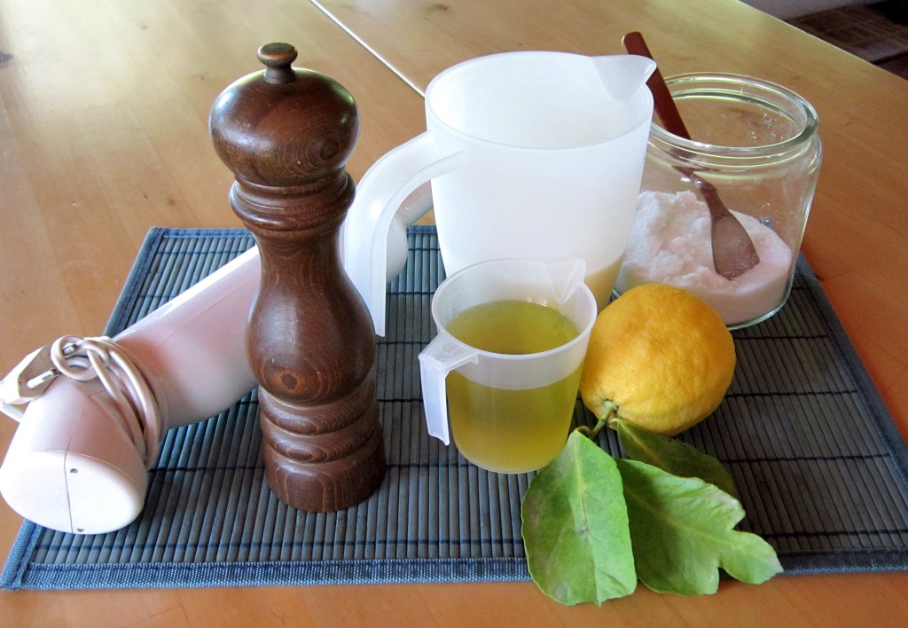 Occorrente per preparare una maionese senza uova