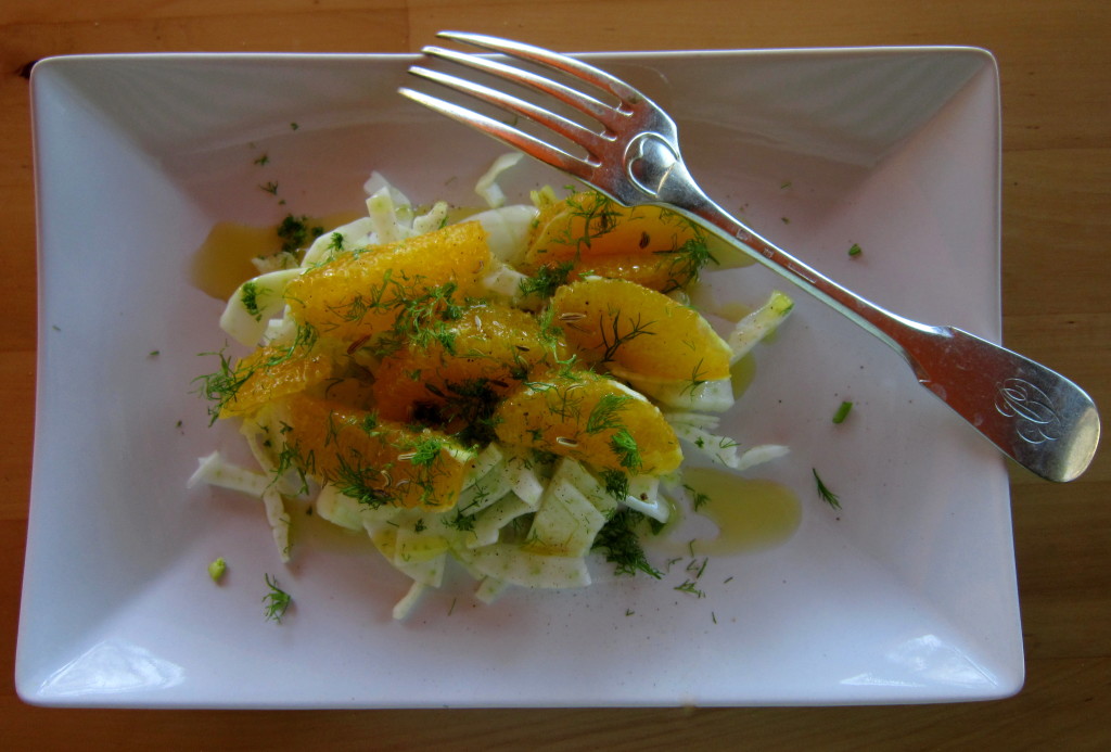 insalata di finocchi e arance