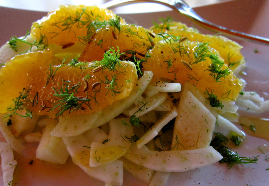 insalata di finocchi e arance